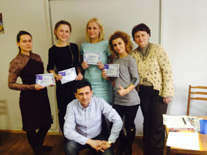 Выпуск в Академии Бизнес-решений Учебного центра «Успех» по курсу Эффективный PR