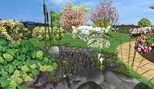 Работы выпускников курса Компьютерная ландшафтная визуализация в Realtime Landscaping Architect учебного центра Успех