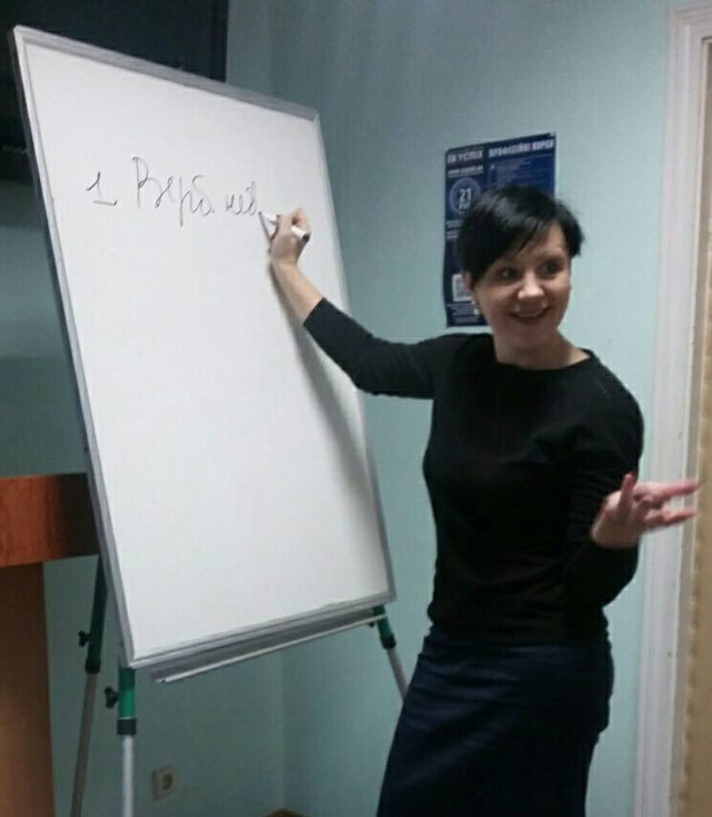 Тренер курса Риторика и ораторское искусство Калинина Анна