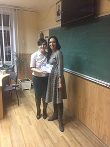 Выпускницы курса-практикума Риторика успеха с преподавателем Калининой Анной. Учебный центр Успех
